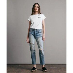 rag & bone Men's Light Blue Straight Jeans